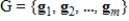 Let V be a vector space with basis , and let be the linear transformation . Then T is an isomorphism, and the matrix of T with respect to G and the standard basis is the identity matrix.
