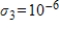 Determine the numerical rank of a   matrix with singular values   ,   ,   , and   , if   .