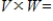 Let V be a vector space with vector addition   and scalar multiplication   , and let W be a vector space with vector addition   and scalar multiplication   . Define     , with addition   and scalar multiplication   . Determine if   is a vector space, and if not explain why.