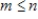 If   then the polynomial space   is a subspace of   .