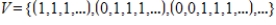 Determine if the given set is a basis for the vector space   .   
