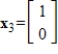 Determine which of   ,   , and   are eigenvectors of   , and determine the associated eigenvalues.