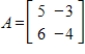 Determine which of   ,   , and   are eigenvectors of   , and determine the associated eigenvalues.