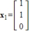 Determine which of   ,   , and   are eigenvectors of    , and determine the associated eigenvalues.
