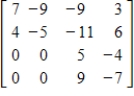 Find the characteristic polynomial, the eigenvalues, and a basis for each eigenspace for the matrix A =    .