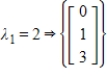 Find the matrix A that has the given eigenvalues and bases for the corresponding eigenspaces.     ;    ;   
