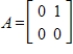 The matrix   is diagonalizable.