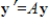 The coefficient matrix for a system of linear differential equations of the form   has the given eigenvalues and eigenspace bases. Find the general solution for the system.   