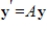 The coefficient matrix for a system of linear differential equations of the form   has the given eigenvalues and eigenspace bases. Find the general solution for the system.   