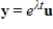 Suppose that A is an   matrix and   is a solution to the system of linear differential equations   where   is an eigenvector of A with associated eigenvalue    . If A is invertible, then   is a solution to the system    .