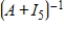 Suppose   is a   matrix having eigenvalues    . Then   has dominant eigenvalue    .