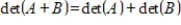 Let A and B be     matrices. Then      .