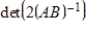 Suppose A, B, and C are     matrices and      ,      , and      . Find each of the following.(a)     (b)     (c)     (d)   