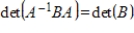 If A is invertible, then      .