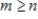 If the columns of a matrix     with     rows and     columns spans R<sup>n</sup>, then      .