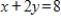 Determine which of the points (2, -3), (2, 3), and (4, 2) lie on both of the lines and .