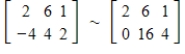 Identify the row operation which transforms the matrix on the left to the matrix on the right.