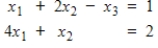 Convert the given system to an augmented matrix, and find all solutions by reducing to echelon form and using back substitution.
