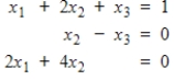 Convert the given system to an augmented matrix, and find all solutions by reducing to echelon form and using back substitution , if needed.