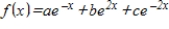 Use a system of linear equations to find the values of the coefficients a, b, c if with , , and .