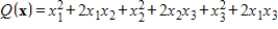 Find a orthogonal matrix P and diagonal matrix D such that the change of variables transforms the given quadratic form into the form .
