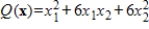 Find the maximum and minimum values of the quadratic form subject to the constraint .
