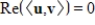 For vectors u, v in a complex inner product space, we have if and only if .