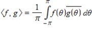 If and , we have , where the inner product is defined by .