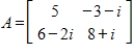 Find for the matrix .