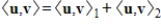 If and are both inner products on a vector space V, then is also an inner product on V.