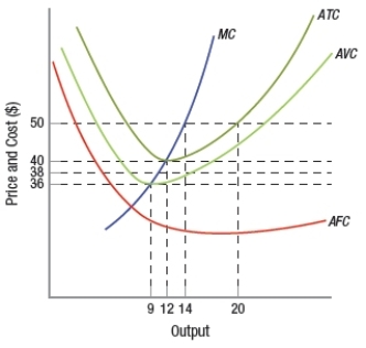 (Figure: Determining Long-Run Adjustments)  If the current price is $36 in this perfectly competitive industry   A)  the presence of economic profit will attract new firms to the industry. B)  firms will neither enter nor leave the industry. C)  losses in the short run will persuade some firms to leave the industry. D)  the product's price will decrease in the long run.