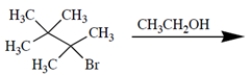 Predict the organic product(s) of the reaction and give the shorthand for mechanism (that is, E1, E2, S<sub>N</sub>1, S<sub>N</sub>2) by which each is formed.   