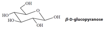 This is the predominant form of the sugar D-glucose.    Glucose does not passively cross cell membranes, even though it is a neutral molecule. Explain why.