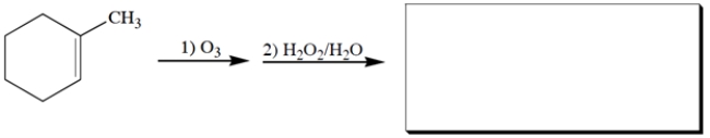 Complete the reaction by giving the missing product.   