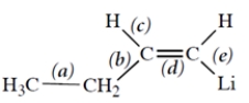 Consider this molecule:   Which bond is an sp<sup>2</sup>-sp<sup>3</sup> <font face= symbol ></font> bond? A)  bond (a)  B)  bond (b)  C)  bond (c)  D)  bond (d)  E)  bond (e) 