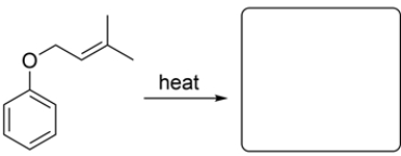 Given the starting material and conditions, identify the type of pericyclic reaction, the number of electrons involved in the reaction, and draw the major organic product. Clearly show stereochemistry, if applicable.   