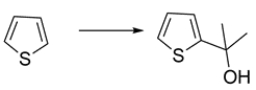 Outline a synthesis for the transformation:   