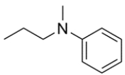Determine the starting materials that could be used in two synthetic routes to make the amine by reductive amination.   