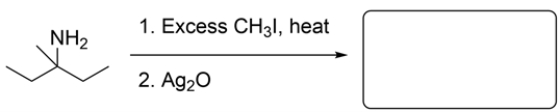 Predict the major organic product for the reaction. If you believe no reaction will occur, write NR and explain why.   