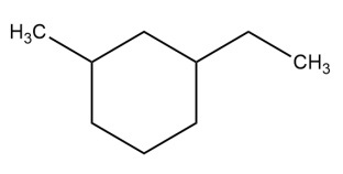 Given the structure, classify each of the carbons as primary, secondary, tertiary, or quaternary. ​   
