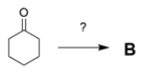 Two students working in a laboratory are tasked to synthesize compound B from compound A. The first student thinks that a dehydration reaction, treating A with strong acid and heat, will do the trick. The second student disagrees and says the reaction will not work as intended. a. Explain why the second student is right and predict the more likely product (C) of the reaction.    ​ b. If you could start with cyclohexanone, how would you prepare B? You may use any other reagents you want. Show all steps and intermediates, but reaction mechanisms are not necessary.   