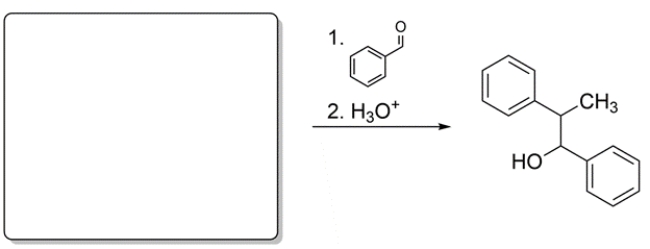 Deduce the structure of the missing starting material.   