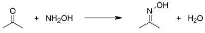 The rate of formation of the oxime functional group from acetone and hydroxylamine in water is pH dependent. The ideal pH for this reaction is about 4.8.    a. With reference to the reaction mechanism, using structures and 15 words or less, explain why this reaction is very slow at pH = 1. b. With reference to the reaction mechanism, using structures and 15 words or less, explain why this reaction is very slow at pH = 8.