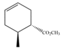 Give the structure of the diene and dienophile that would give this product after a Diels-Alder reaction.   