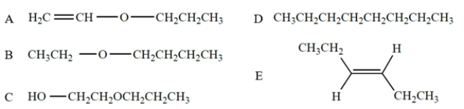 Identify the compound that corresponds to the IR spectrum.     A)  compound A B)  compound B C)  compound C D)  compound D E)  compound E