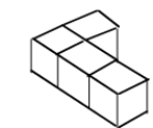 Suppose you have an L-shaped figure such as the one below. What is the volume of a figure similar to this one rounded to the nearest tenth, with a scale factor of 2.8? Each cube has a volume of 1 cubic unit.  <div style=padding-top: 35px> 