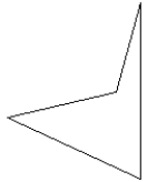 Given the following figure, show how to tessellate the plane. Explain how you would know without being able to measure whether it tessellates. Use at least 10 copies, not all in a row.  