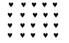 If the hearts shown represent only 2/5 of the chocolate hearts you gave away on Valentine's Day, how many chocolate hearts did you give away in all?   A)  8 B)  28 C)  30 D)  50