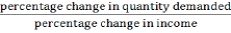 <strong>What is the correct way to calculate price elasticity of demand?</strong> A) B) C) D)