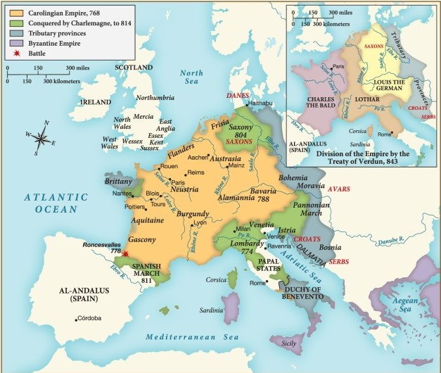 Which of the following regions was conquered by Charlemagne? ​   ​ A)  Burgundy B)  Flanders C)  Saxony D)  Bavaria